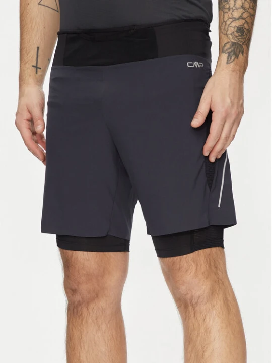 Zdjęcie produktu CMP Szorty sportowe 32C6747 Szary Regular Fit