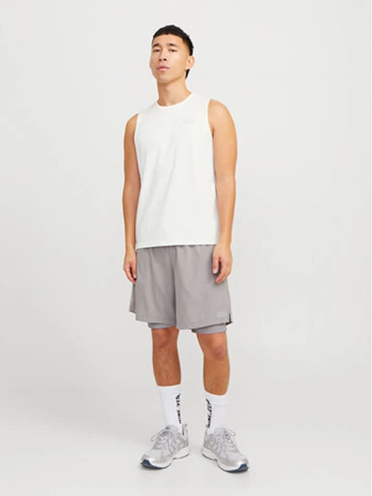 Zdjęcie produktu Jack & Jones Top sportowy "Cocnz" w kolorze białym rozmiar: M