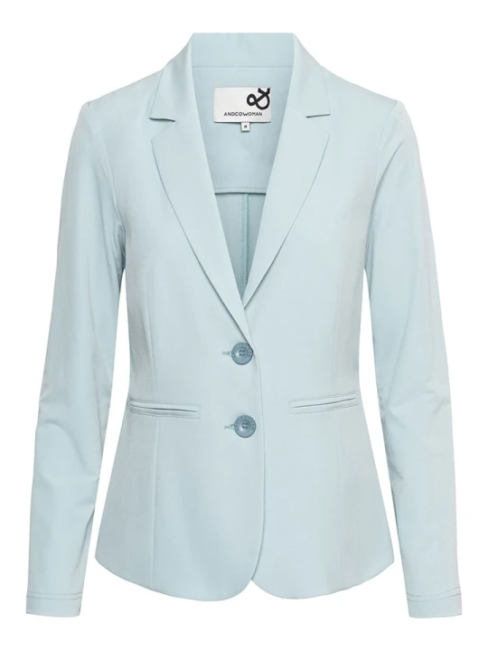 Zdjęcie produktu &Co Woman Blezer "Phileine" w kolorze błękitnym rozmiar: XL