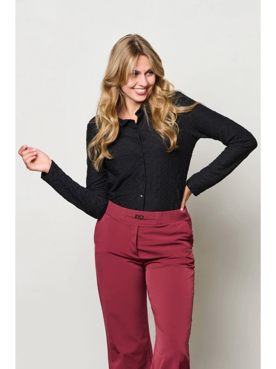 Zdjęcie produktu &Co Woman Bluzka "Lotte" w kolorze czarnym rozmiar: M