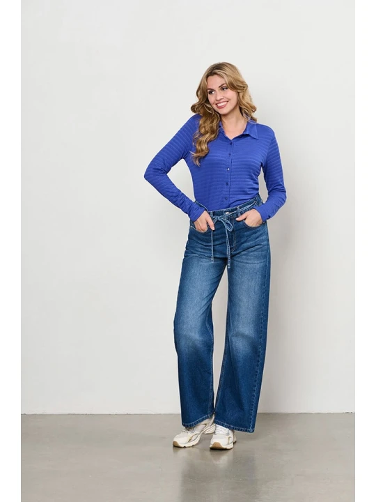 Zdjęcie produktu &Co Woman Dżinsy "Jemina" - Comfort fit - w kolorze granatowym rozmiar: 3XL