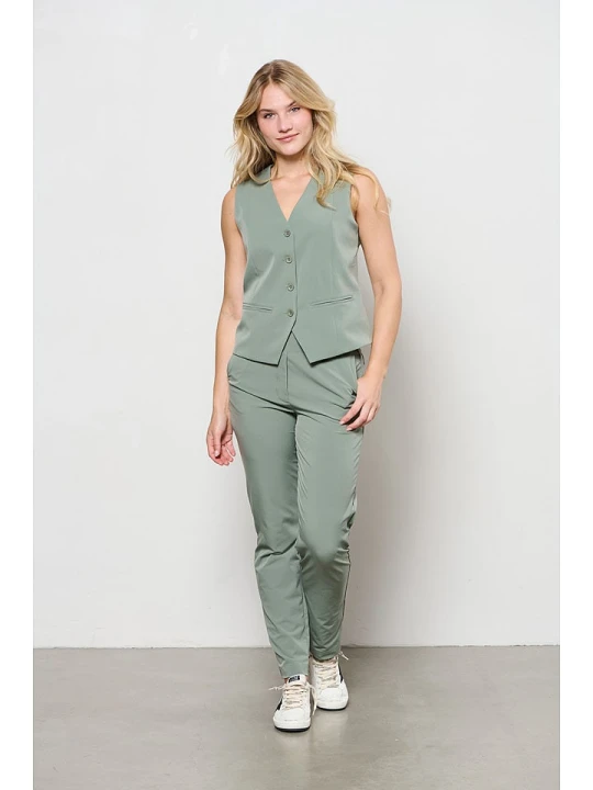 Zdjęcie produktu &Co Woman Kamizelka "Priya" w kolorze khaki rozmiar: S