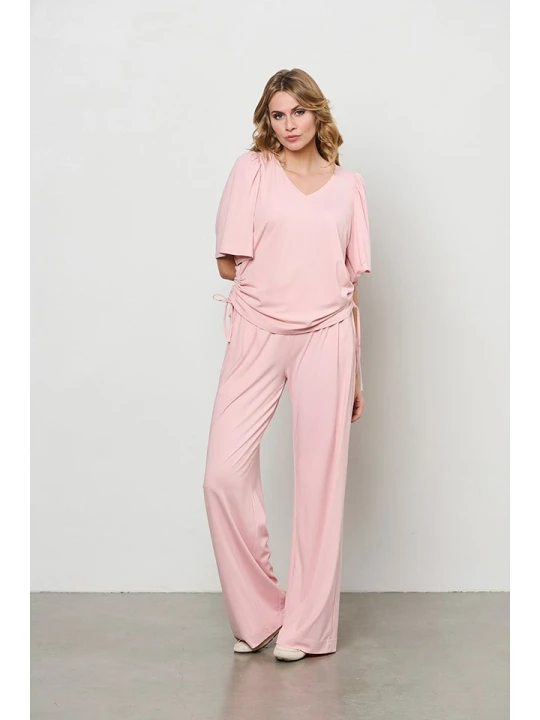 Zdjęcie produktu &Co Woman Koszulka "Misha" w kolorze jasnoróżowym rozmiar: M
