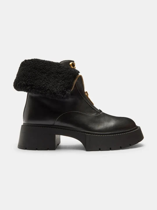 Zdjęcie produktu Coach botki Leah Platform czarny