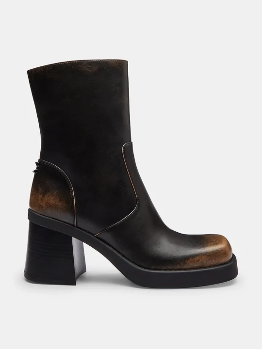 Zdjęcie produktu Coach botki skórzane Sculpted C Loved Leather Bootie