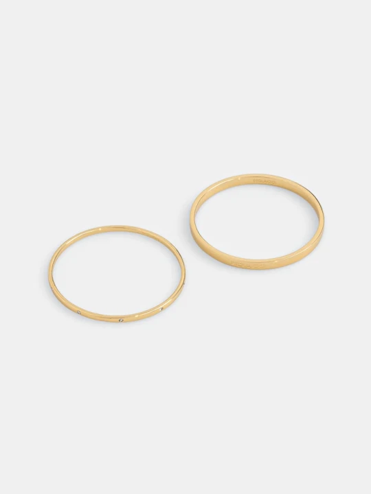 Zdjęcie produktu Coach bransoletka 2-pack złoty