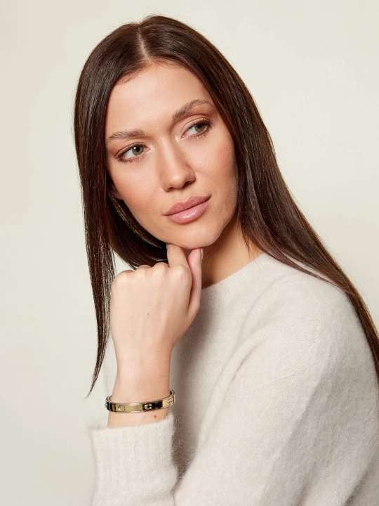 Zdjęcie produktu Coach Bransoletka Signature C złoty