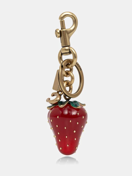 Zdjęcie produktu Coach brelok damski Strawberry Bag Charm czerwony