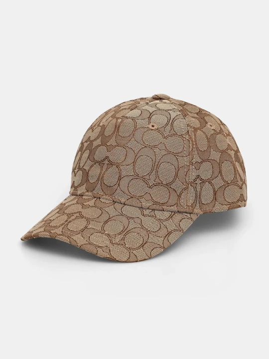 Zdjęcie produktu Coach czapka z daszkiem beżowy