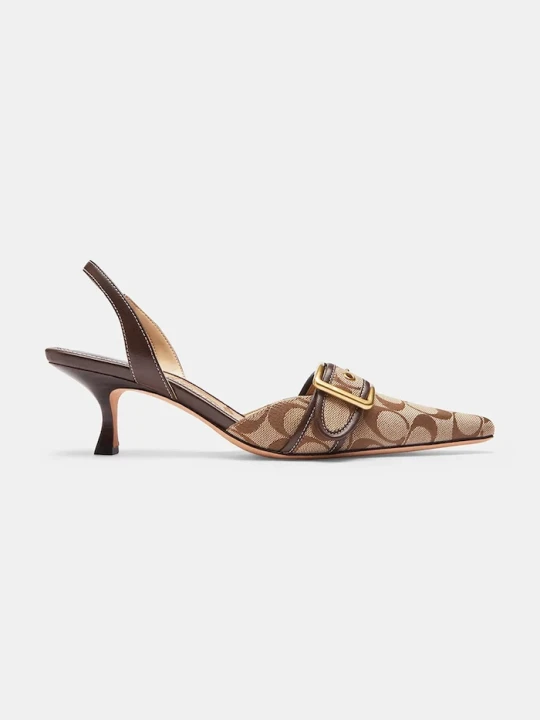 Zdjęcie produktu Coach czółenka Margot Slingback brązowy
