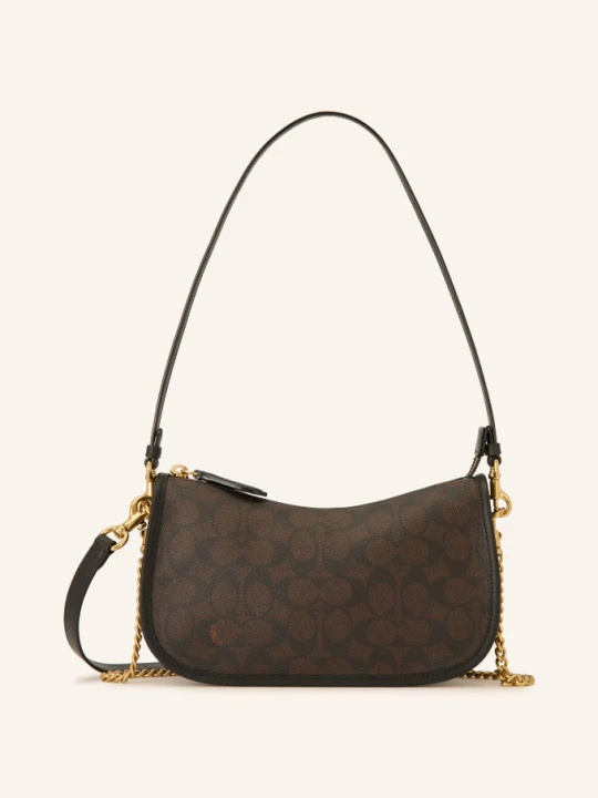 Zdjęcie produktu Coach Listonoszka Waverly Na Ramię schwarz czarny