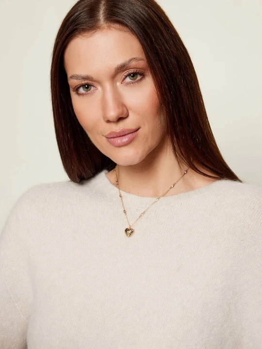 Zdjęcie produktu Coach Naszyjnik Heart złoty