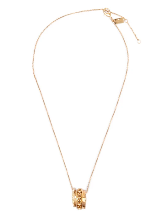 Zdjęcie produktu Coach Naszyjnik Signature Openwork złoty