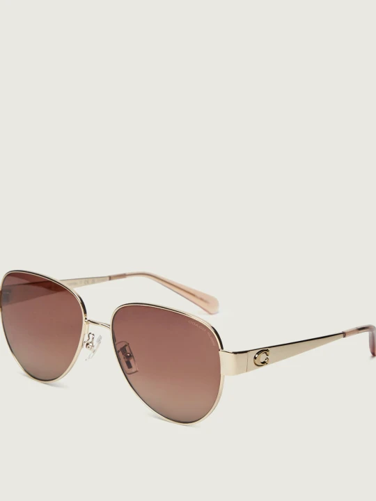 Zdjęcie produktu Coach Okulary przeciwsłoneczne HC7186 złoty