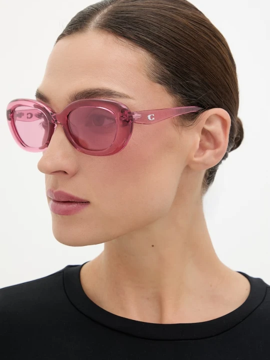 Zdjęcie produktu Coach okulary przeciwsłoneczne damskie różowy
