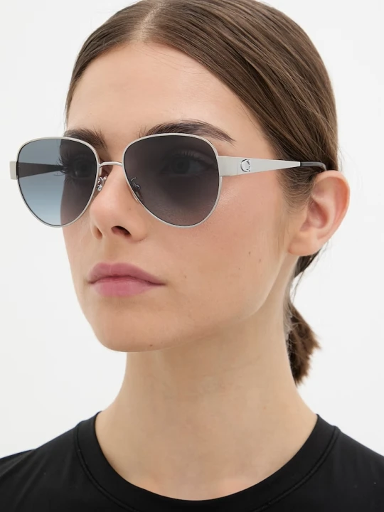 Zdjęcie produktu Coach okulary przeciwsłoneczne damskie srebrny