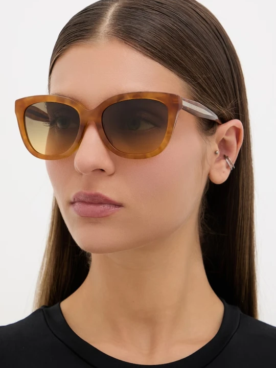 Zdjęcie produktu Coach okulary przeciwsłoneczne damskie żółty