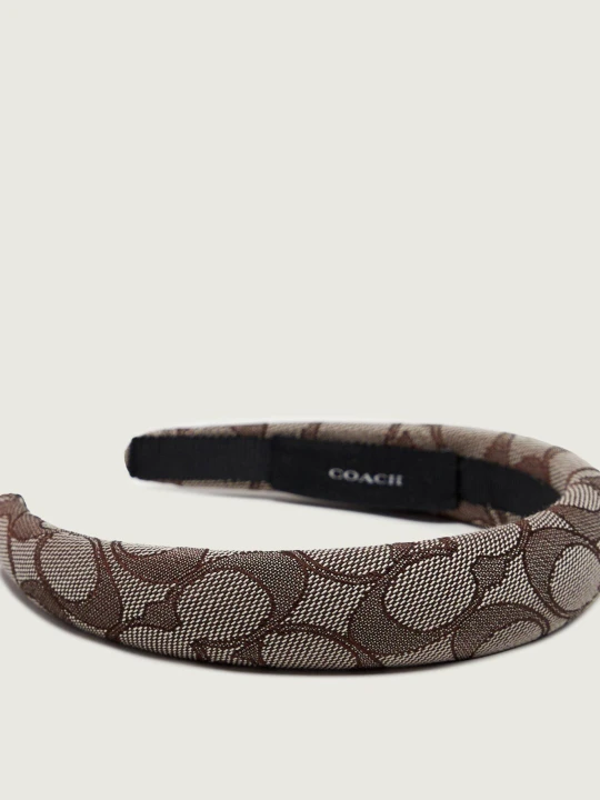 Zdjęcie produktu Coach Opaska Signature C brązowy