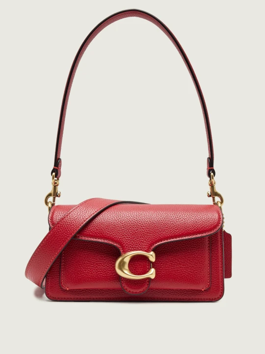 Zdjęcie produktu Coach Skórzana torebka na ramię Tabby 20 czerwony