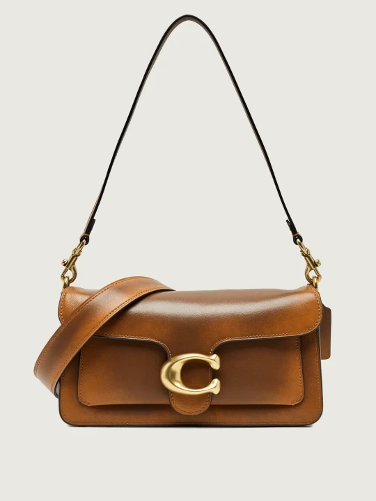 Zdjęcie produktu Coach Skórzana torebka na ramię Tabby 26 brązowy