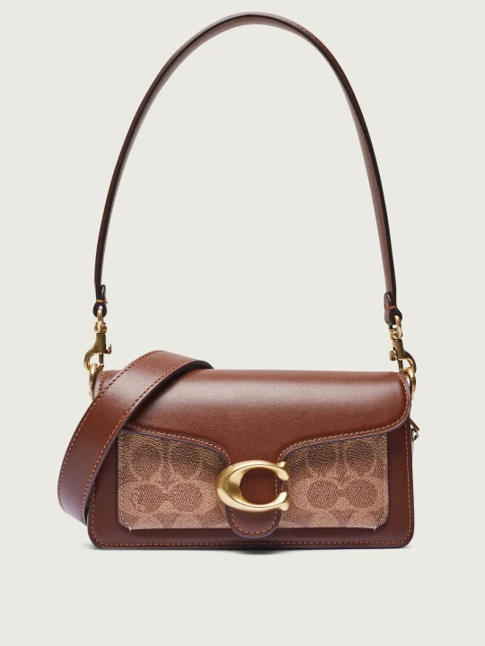 Zdjęcie produktu Coach Skórzana torebka na ramię Tabby brązowy