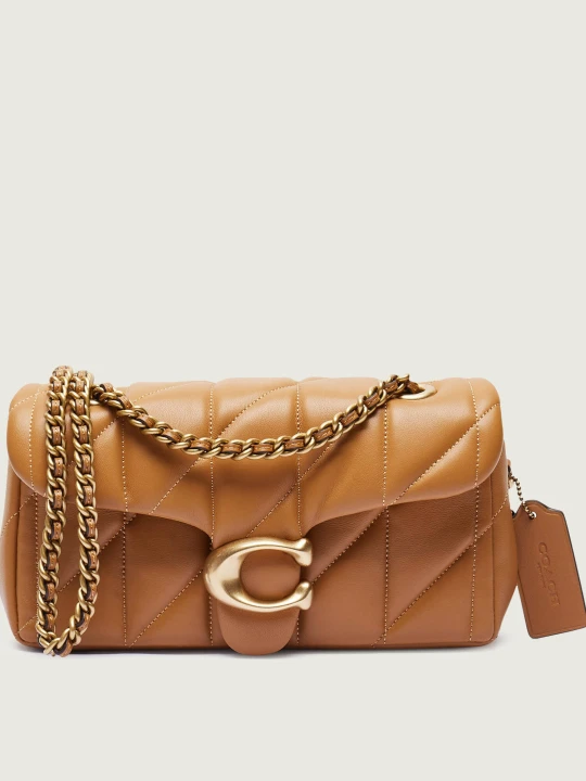 Zdjęcie produktu Coach Skórzana torebka na ramię TABBY brązowy
