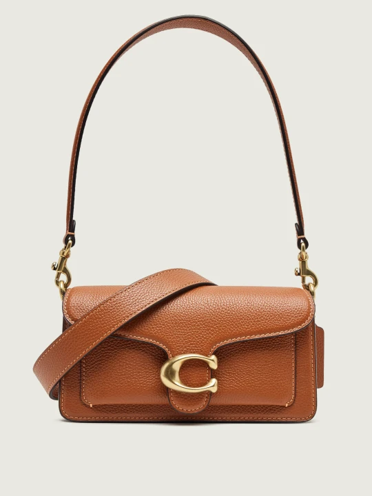 Zdjęcie produktu Coach Skórzana torebka na ramię Tabby camel