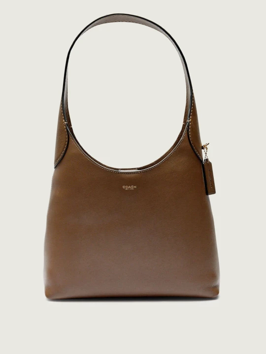 Zdjęcie produktu Coach Skórzane hobo BROOKLYN brązowy