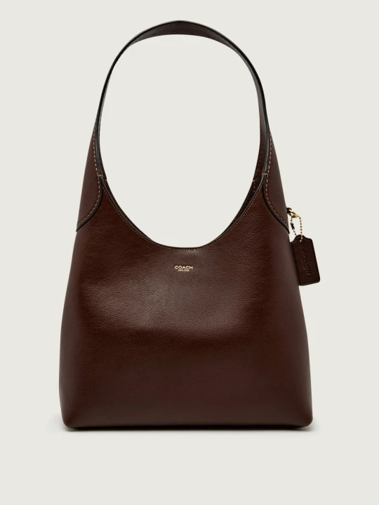 Zdjęcie produktu Coach Skórzane hobo BROOKLYN brązowy