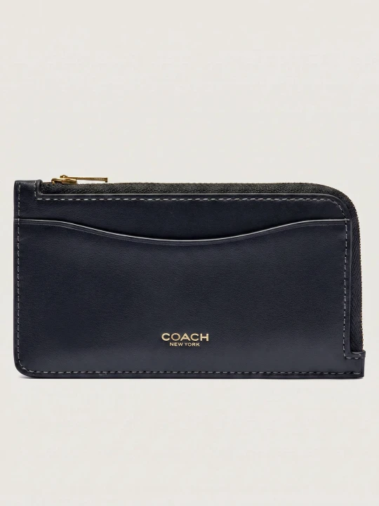 Zdjęcie produktu Coach Skórzany portfel + etui na karty czarny