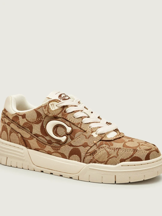 Zdjęcie produktu Coach Sneakersy Soho | z dodatkiem skóry beżowy