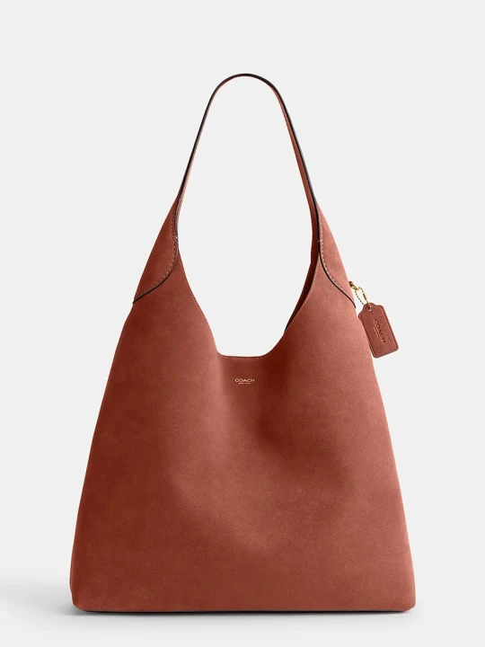 Zdjęcie produktu Coach Suade Brooklyn Shoulder Bag 39 torebka shopper damska zamszowa