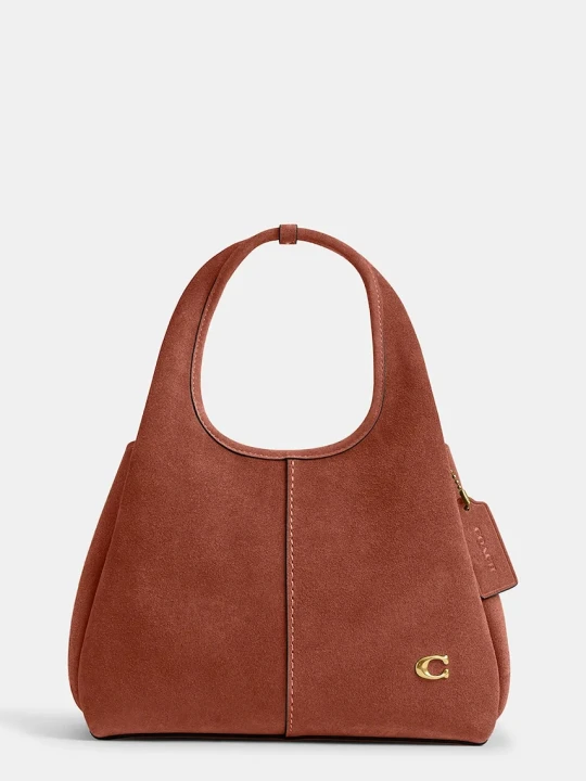 Zdjęcie produktu Coach Suade Lana Shoulder Bag 23 torebka crossbody damska zamszowa