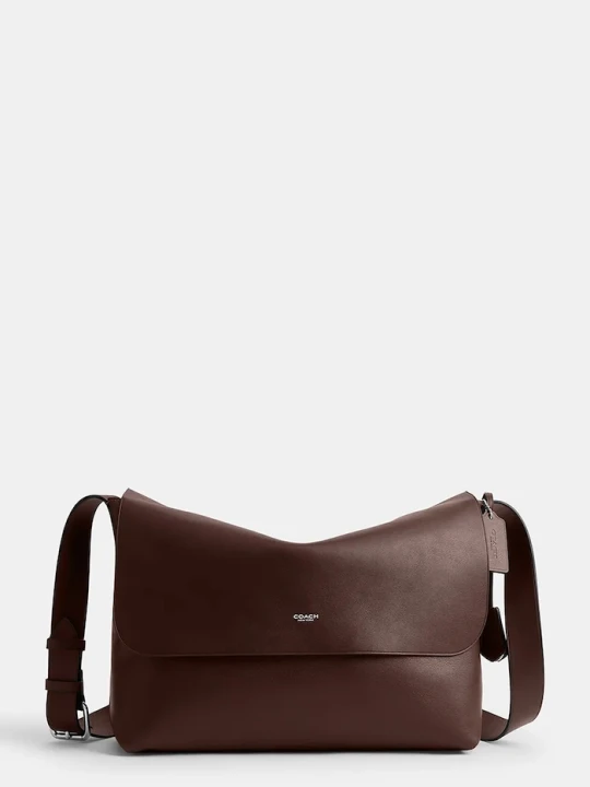 Zdjęcie produktu Coach torba skórzana Ludlow Messenger brązowy