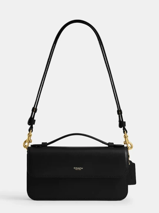 Zdjęcie produktu Coach torebka crossbody damska skórzana Elora Top Handle czarny