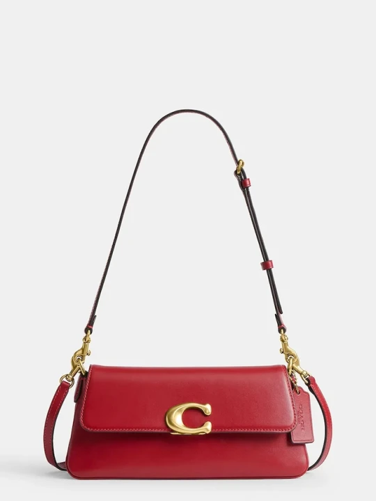 Zdjęcie produktu Coach torebka crossbody damska skórzana Jet czerwony