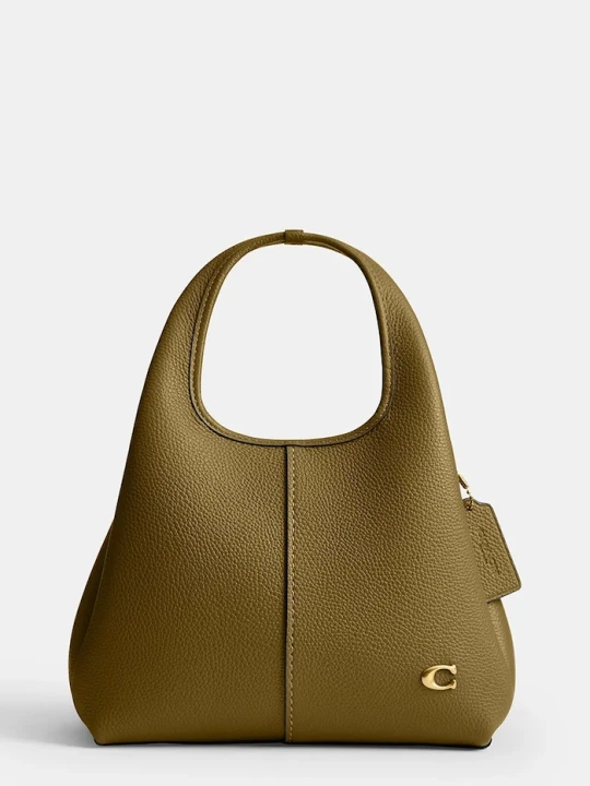 Zdjęcie produktu Coach torebka crossbody damska skórzana Lana Shoulder Bag 23 zielony