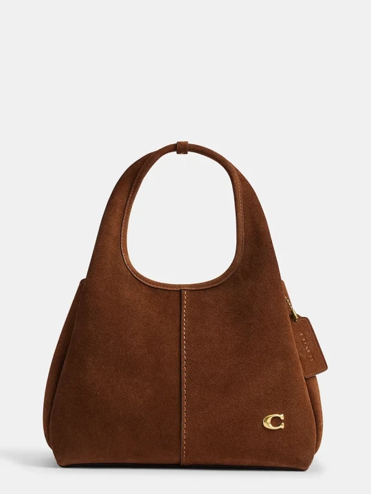 Zdjęcie produktu Coach torebka crossbody damska zamszowa