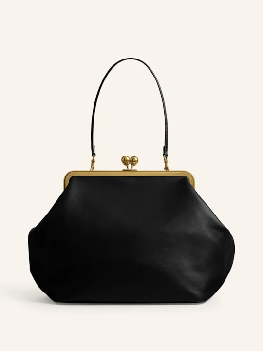 Zdjęcie produktu Coach Torebka Kisslock Frame Large schwarz CZARNY