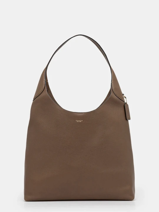 Zdjęcie produktu Coach torebka skórzana Brooklyn Shoulder Bag 39 brązowy