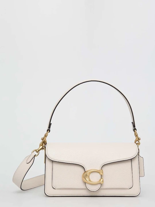 Zdjęcie produktu Coach torebka crossbody damska skórzana Tabby 26 beżowy