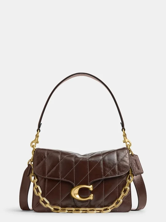 Zdjęcie produktu Coach torebka skórzana Chain Tabby Shoulder Bag With Quilting