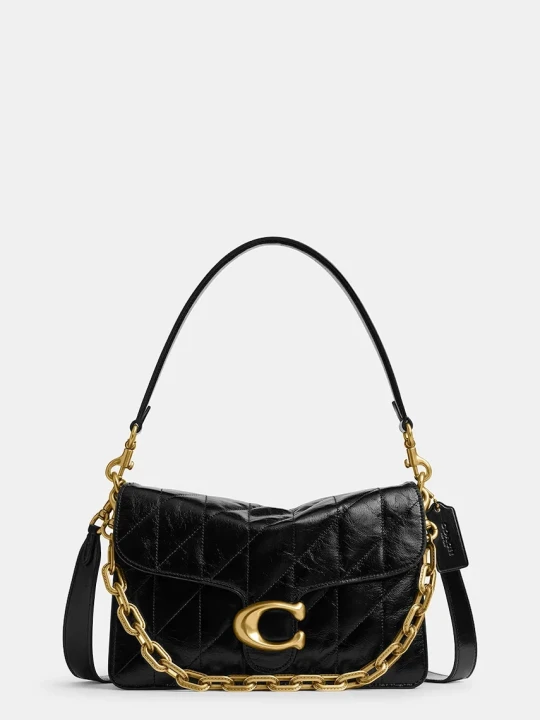 Zdjęcie produktu Coach torebka skórzana Chain Tabby Shoulder Bag With Quilting