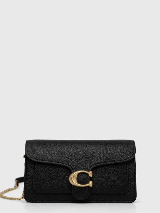 Zdjęcie produktu Coach torebka skórzana Tabby Chain Clutch czarny