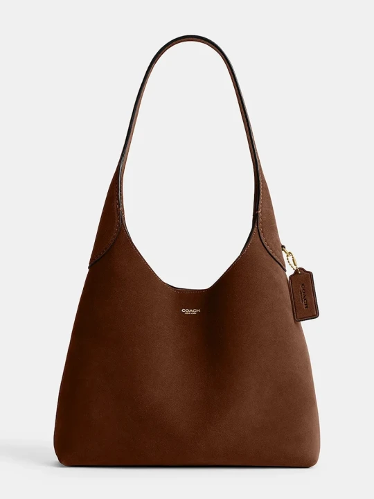 Zdjęcie produktu Coach Brooklyn Shoulder Bag 28 torebka damska zamszowa