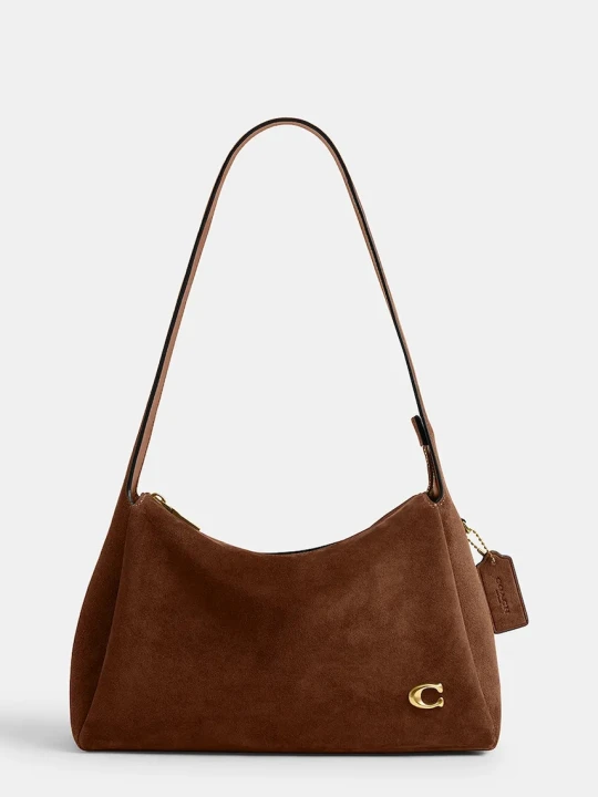 Zdjęcie produktu Coach torebka zamszowa Lola