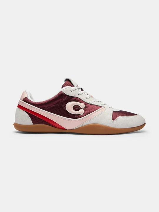 Zdjęcie produktu Coach Track Sneaker sneakersy damskie bordowy