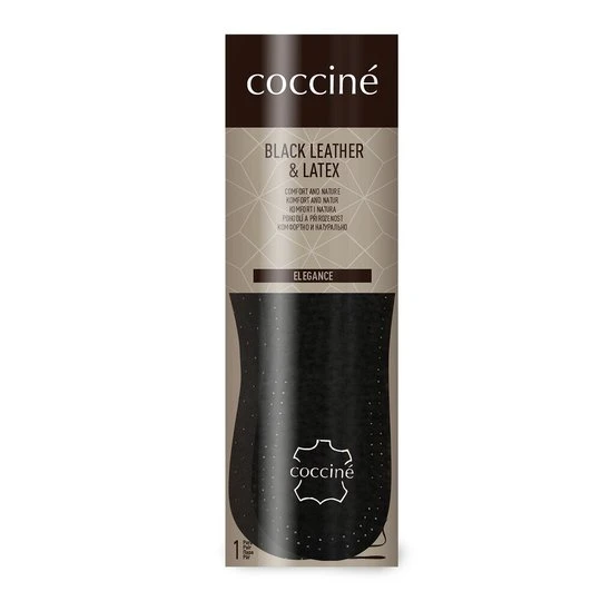 Zdjęcie produktu COCCINE BLACK LEATHER & LATEX WKŁADKA NR 35-36AZ CZARNY