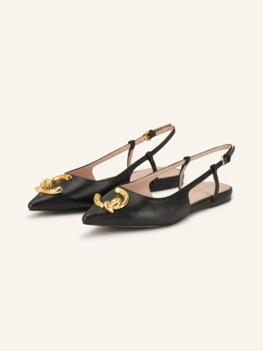 Zdjęcie produktu Coccinelle Baleriny Typu Slingback schwarz