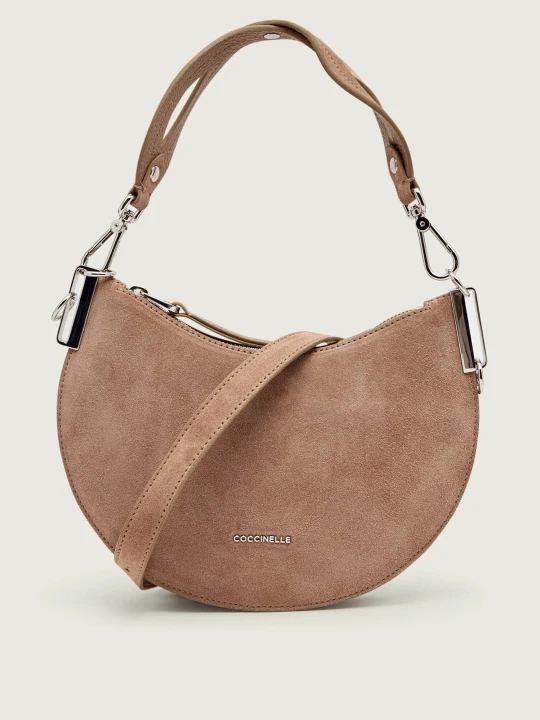 Zdjęcie produktu Coccinelle Hobo Coccinelle Sunup | zamsz beżowy